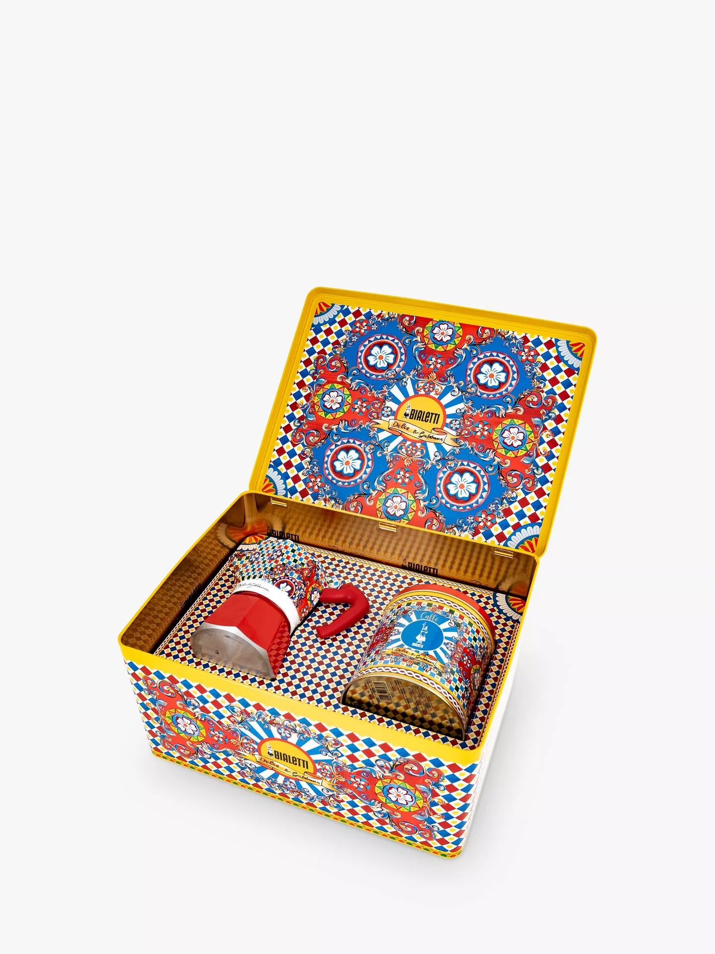 Bialetti X Dolce&Gabbana Sicilian Cart Gift Set (3 Cup)
