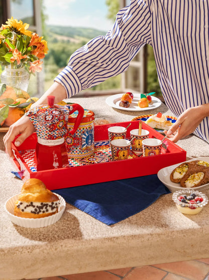 Bialetti X Dolce&Gabbana Sicilian Cart Gift Set (3 Cup)