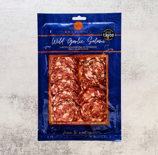 Wild Garlic Salami | Award-Winning British Charcuterie 60g