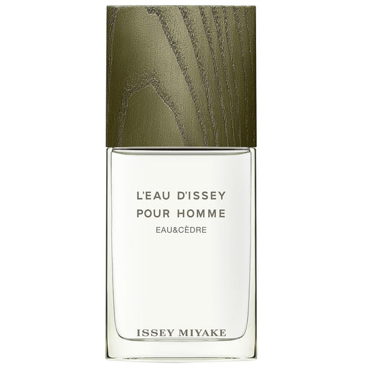Fresh cardamom, cedarwood & vetiver create a woody, masculine scent in Issey Miyake’s 50ml EDT.
