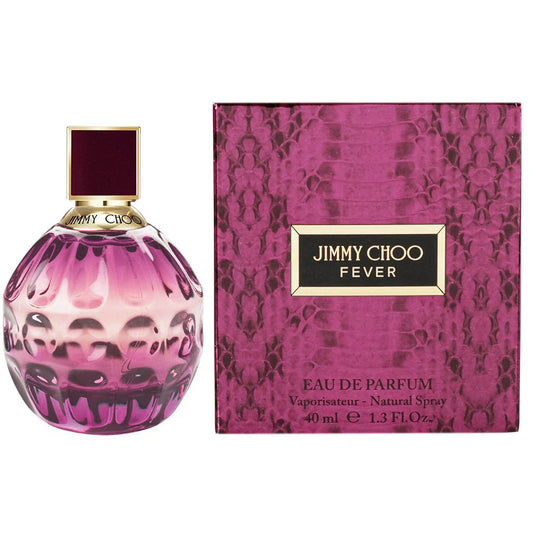 Jimmy Choo Fever EDP 40ml: A bold, sexy blend of plum, orchid & tonka—perfect for evening wear.