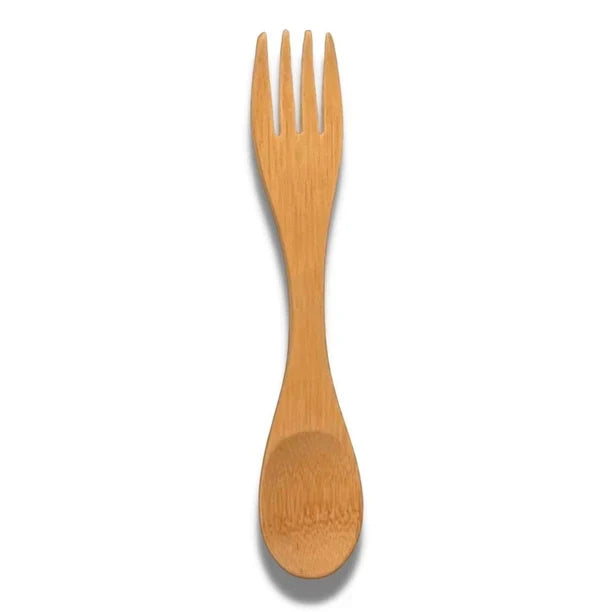 Versatile Large Bamboo Spork