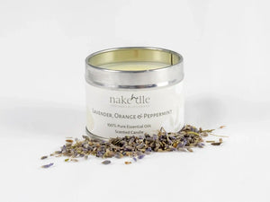 Relaxing & Fragrant Lavender, Orange & Peppermint Essential Oil Candle