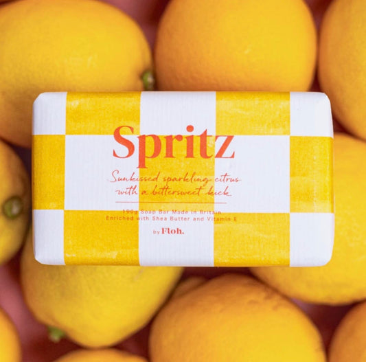 Lemon spritz hand soap, limoncello, summer gift. 