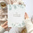 Blush & Gold Luxury Eucalyptus Wedding Planner Book with Gilded Edge