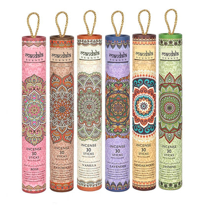 Incense Sticks with Holder - Decorative Packaging