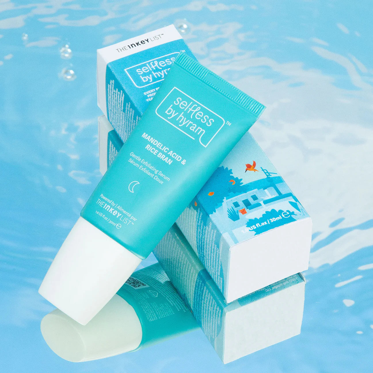 Gentle mandelic acid serum smooths skin, refines pores, and boosts radiance—perfect for sensitive skin.