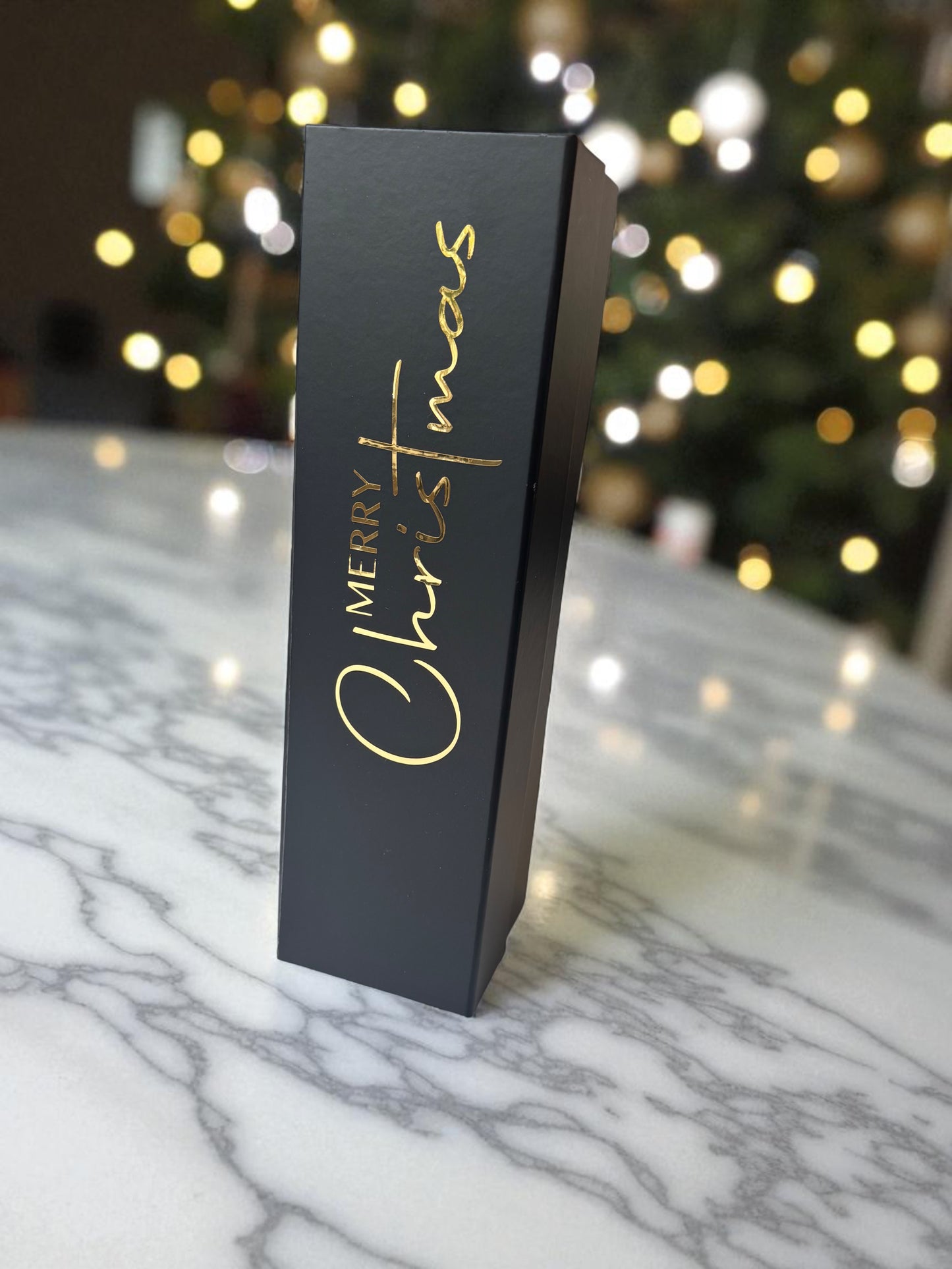 Merry Christmas Bottle Box