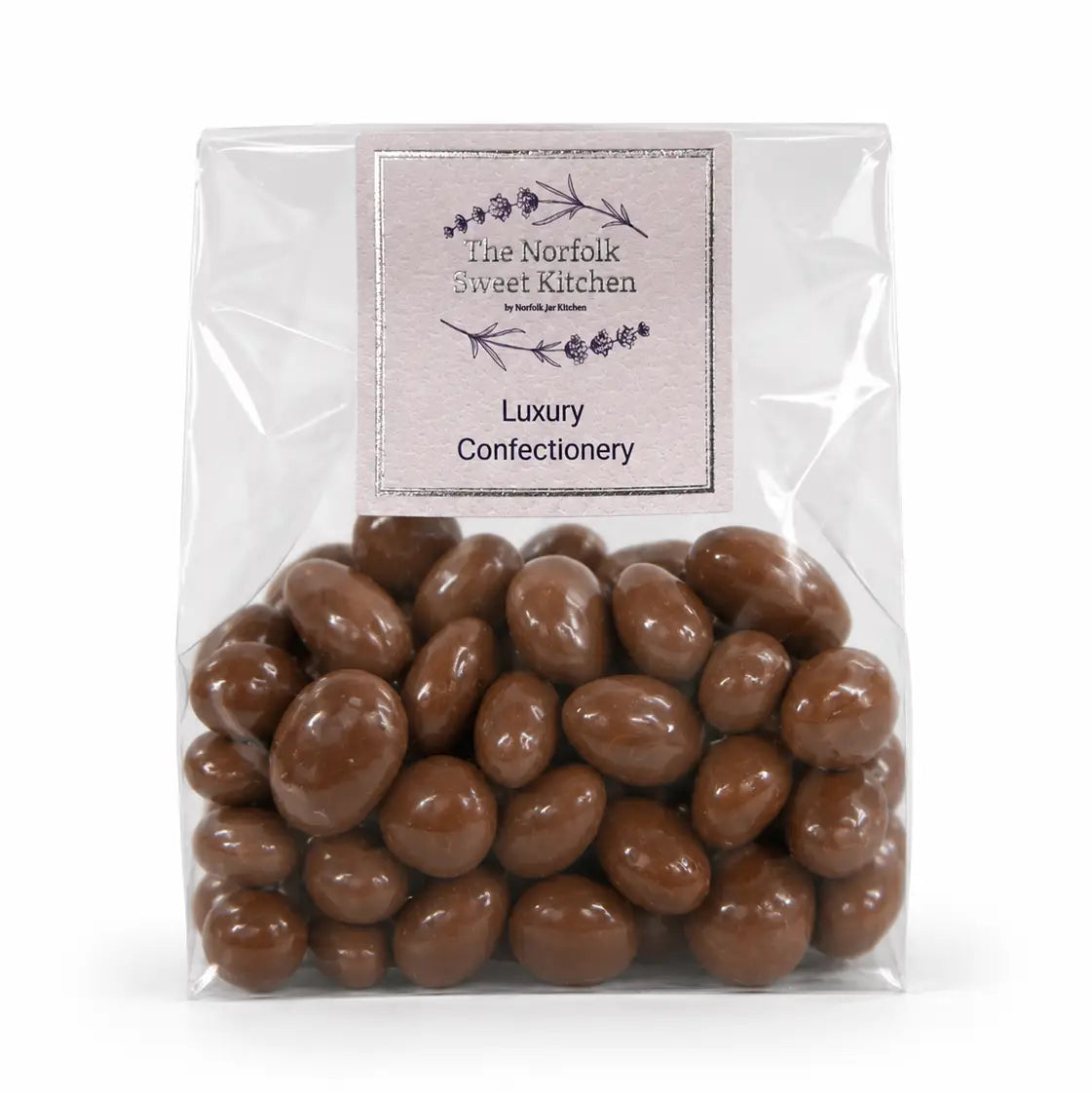 Juicy raisins coated in smooth milk chocolate, perfect as a classic sweet treat or addition to gift hampers.