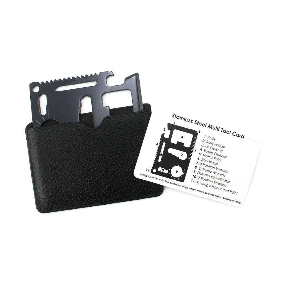 Practical Stainless Steel Multi-Tool Card