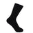 Peper Harrow Ribbed Cuff Women's Premium Bed Socks in Black