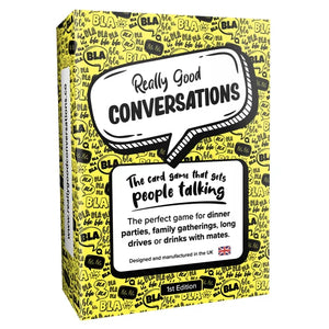 Fun & Entertaining "Really Good Conversations" Card Game