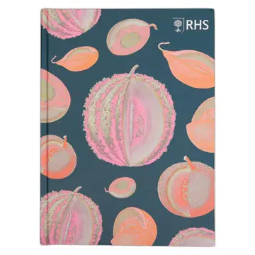 Royal Horticultural Society A5 Sketchbook with melon design.