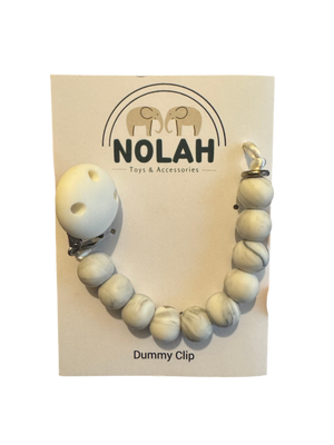 Safe & Stylish Silicone Baby Dummy Clip