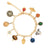 Savannah Animal Head Charm Bracelet