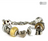 Original Murano Glass Pandoralike - White Bracelet