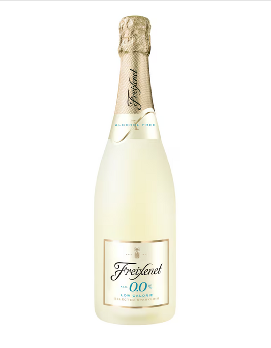 Friexenet Alcohol Free Sparkling wine, low calorie de-alcoholised drink.