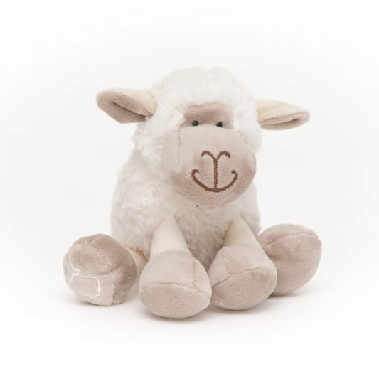 Sheep lamb soft toy mini white plush, 11cm.