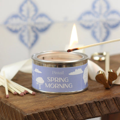 Spring Morning Paint Pot Candle