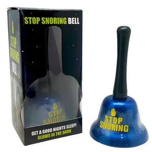 Humorous "Stop Snoring" Hand Bell