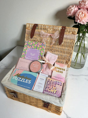 Stress Less Calming Gift Basket