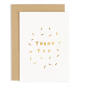 Thank You Sparkle Card