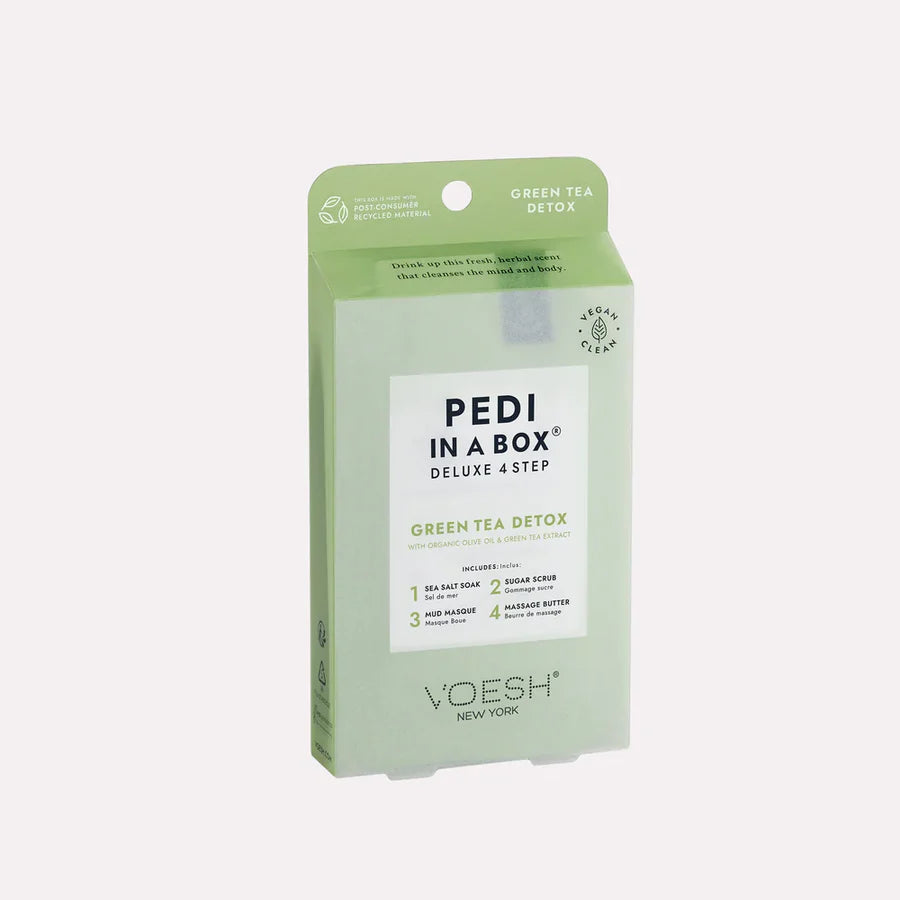 Voesh deluxe pedicure kit 4 step foot care treatment set