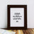 Walking Enthusiast Quality Framed Picture - "It's not the Journey"