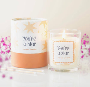 You’re A Star - You Are Amazing Salted Caramel Scented Candle
