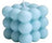Olga Mini Bubble Candle Blue