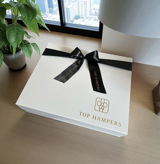 Corporate Branded Gift Box with Ribbon