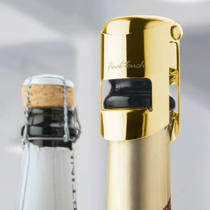 Stylish Copper Champagne Bottle Stopper
