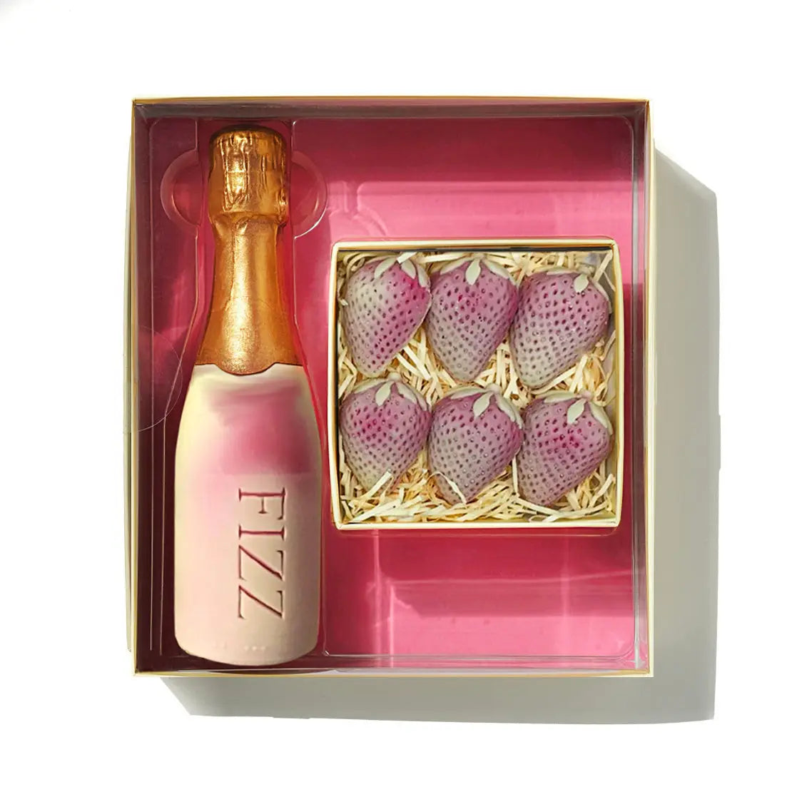 Chocolate Fizz and Strawberries Gift Box