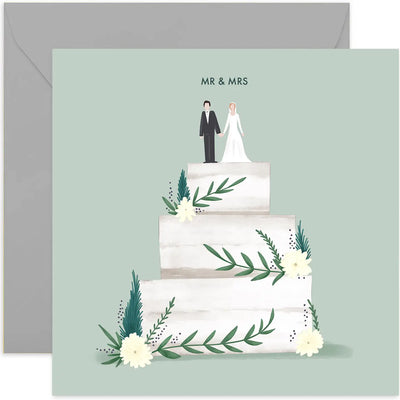 Mr & Mrs Wedding Celebration Card