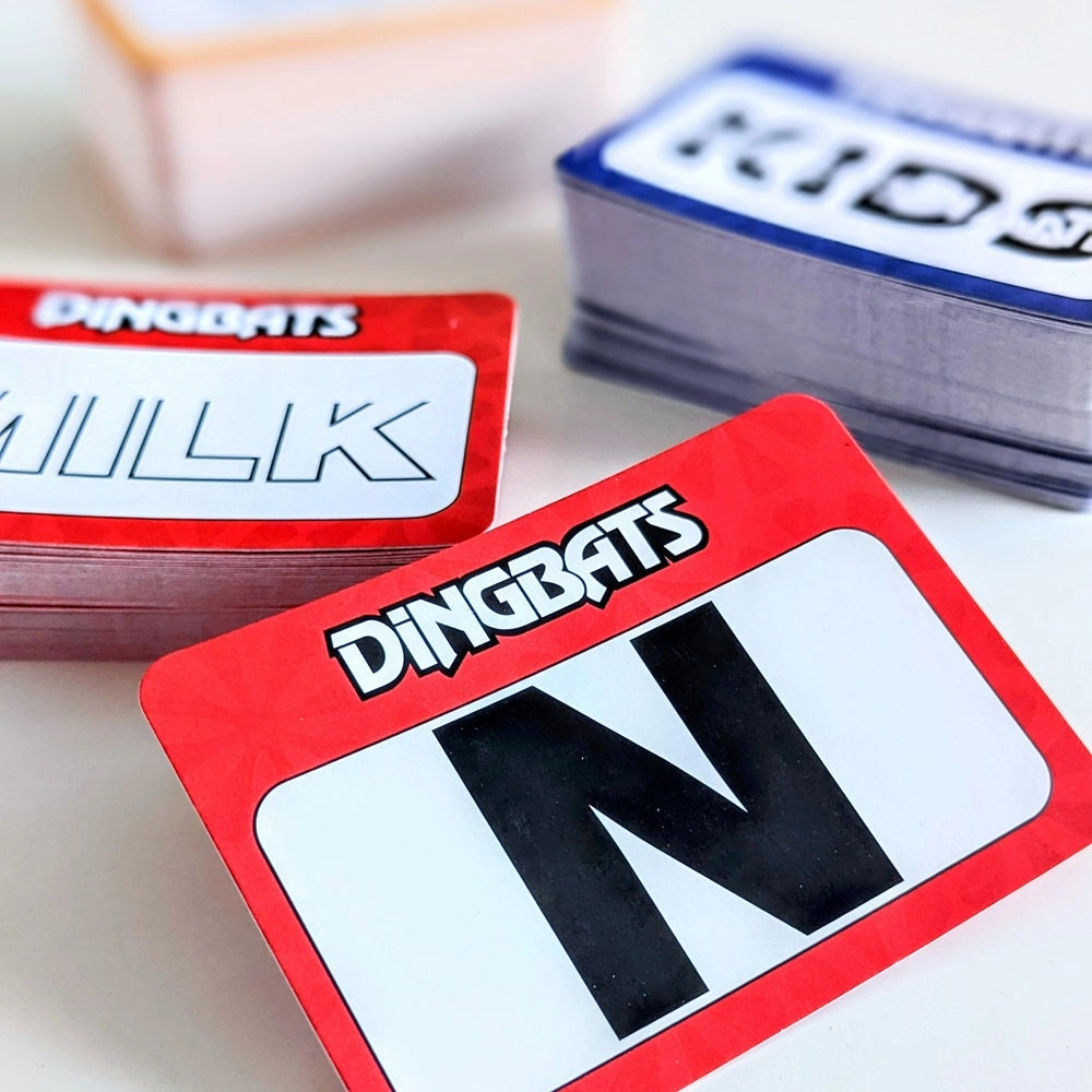 Dingbats word puzzle game featuring visual clues and over 300 brain teasing puzzles