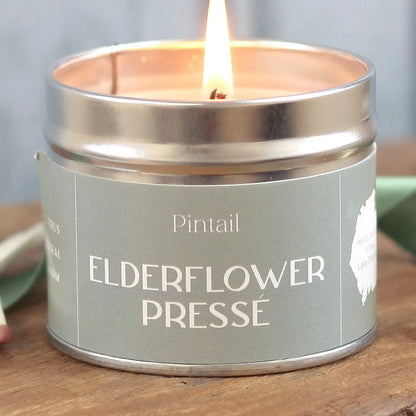 Elderflower candle
