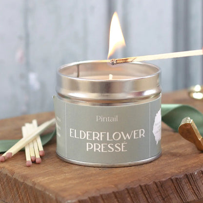 Elderflower candle 