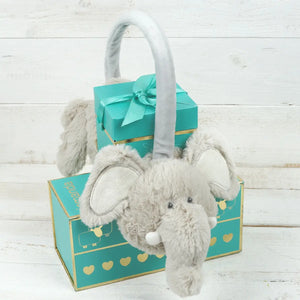 Soft Adjustable Elephant Children's Earmuffs