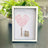 Attractive Love Themed Pebble Artwork Gift