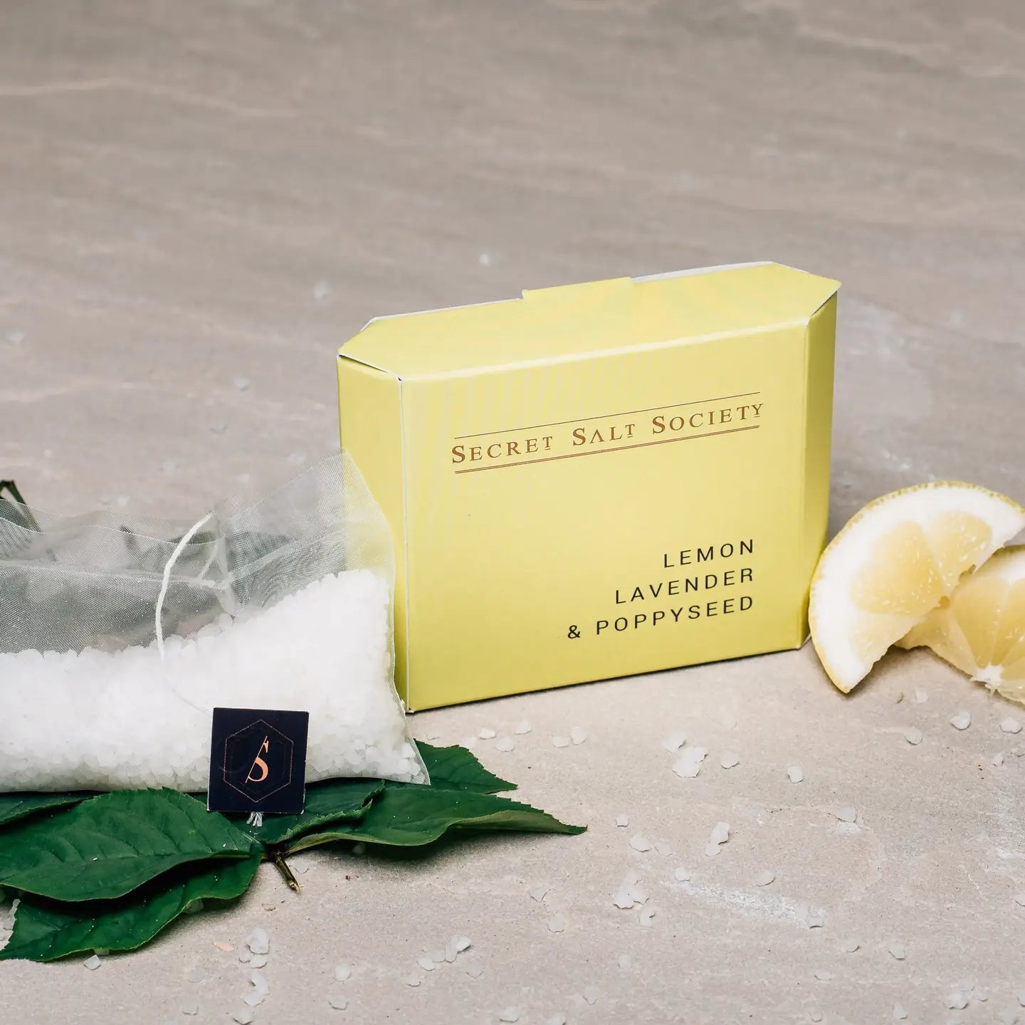 mineral bath infusion packet