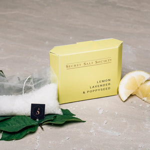 Lemon, Lavender and Poppyseed Mineral Bath Infusion