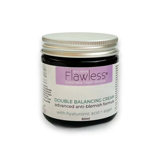 Facial Moisturiser - Double Balancing Cream 60ml jar with advanced anti-blemish formula.