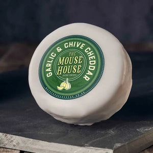 Garlic and Chive Cheddar Cheese Truckle