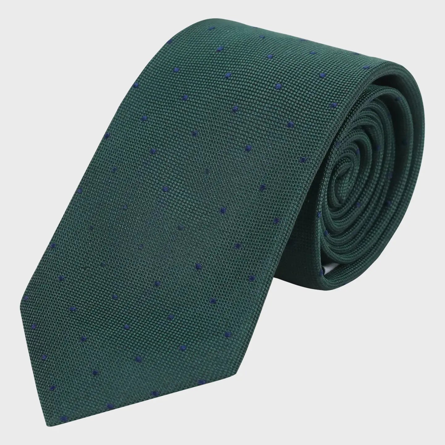 City Pin Spot Silk Tie