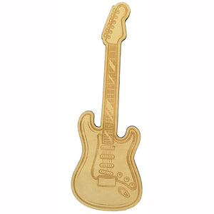 Guitar Themed Wooden Bookmark