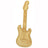 Guitar Themed Wooden Bookmark