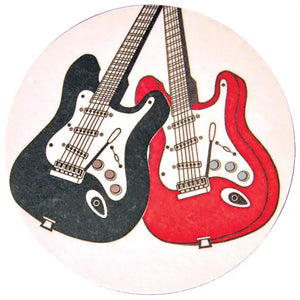 Guitar Themed Mugmat Set