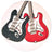 Guitar Themed Mugmat Set