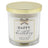 Happy Birthday Peony and Blush Candle with Diamante Bow in Gift Box