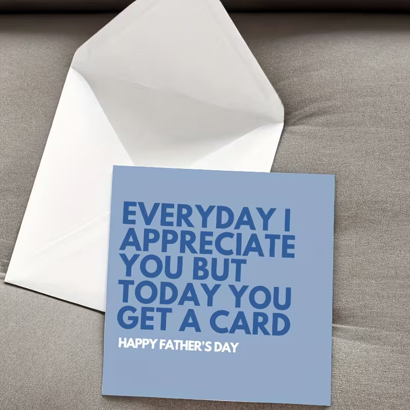 Father’s Day greeting card with a heartfelt design and sentimental message for Dad.